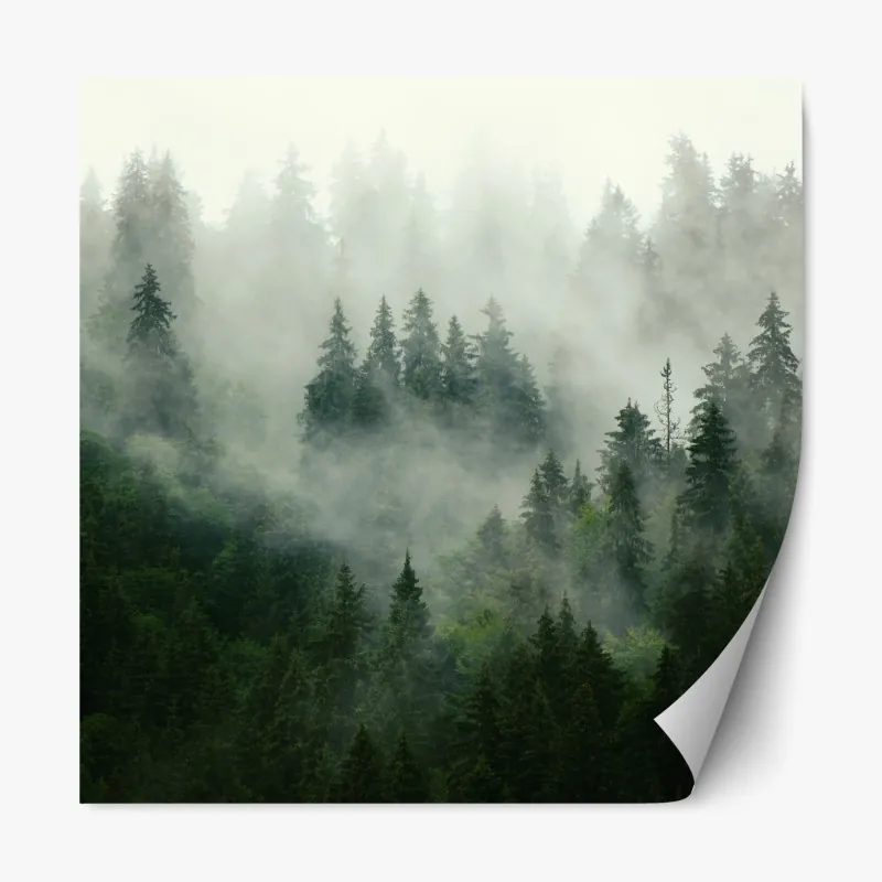 Naklejka repozycjonowalna żywa różowa abstrakcja płynna – Wallissimo®