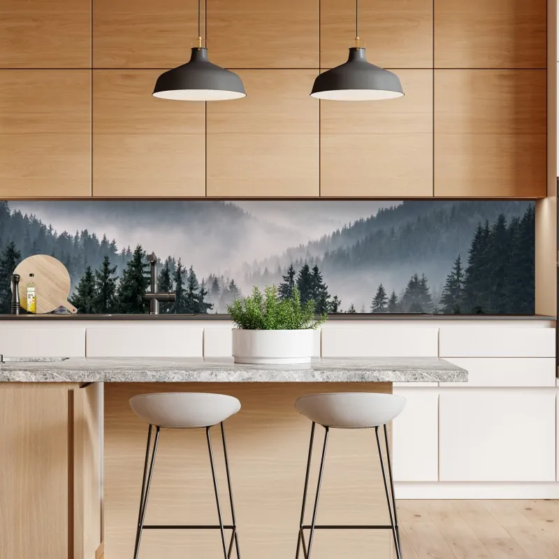 Naklejka repozycjonowalna akwarelowy wzór z ptakami i różami – Wallissimo®