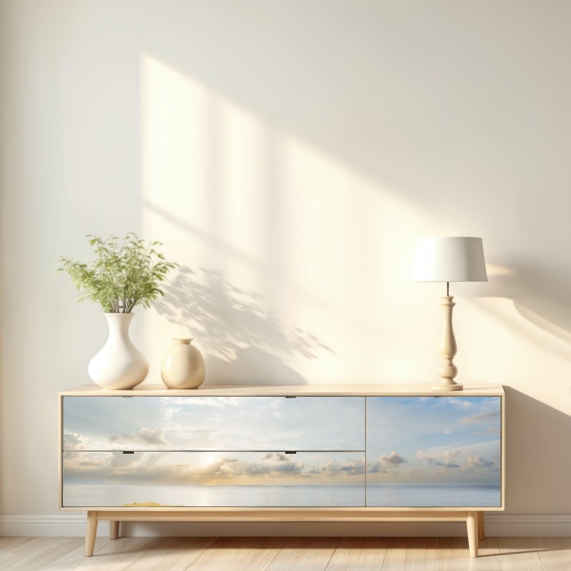 Naklejka repozycjonowalna słoneczna nadmorska ścieżka prowadząca do morza – Wallissimo® Naklejka repozycjonowalna słoneczna nadmorska ścieżka prowadząca do morza – Wallissimo®