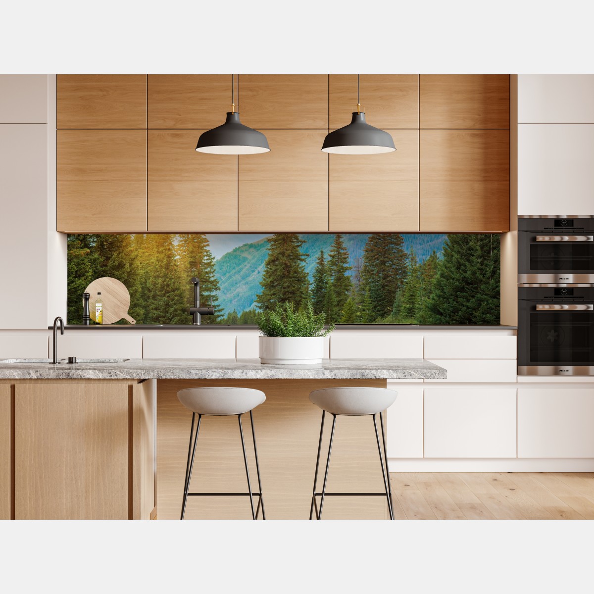 Naklejka repozycjonowalna Colorado górska ścieżka o wschodzie słońca – Wallissimo® Naklejka repozycjonowalna Colorado górska ścieżka o wschodzie słońca – Wallissimo®