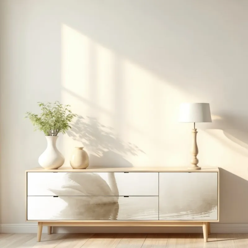 Naklejka repozycjonowalna odważne geometryczne linie – Wallissimo®