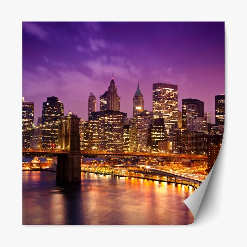 Naklejka repozycjonowalna botaniczny rysunek kwiatowy – Wallissimo®