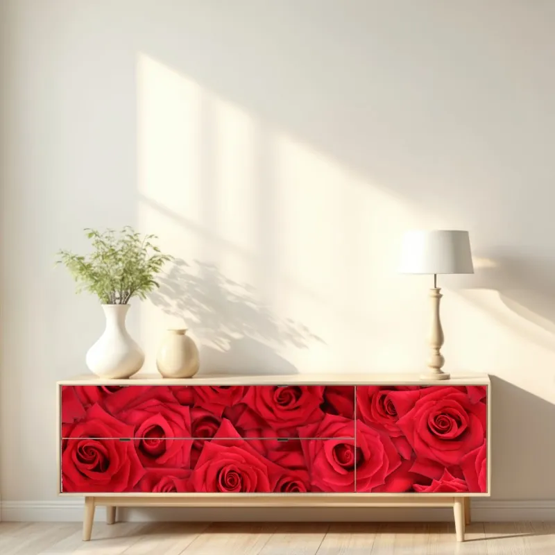 Naklejka repozycjonowalna ściana z mchem na ceglanej strukturze – Wallissimo®