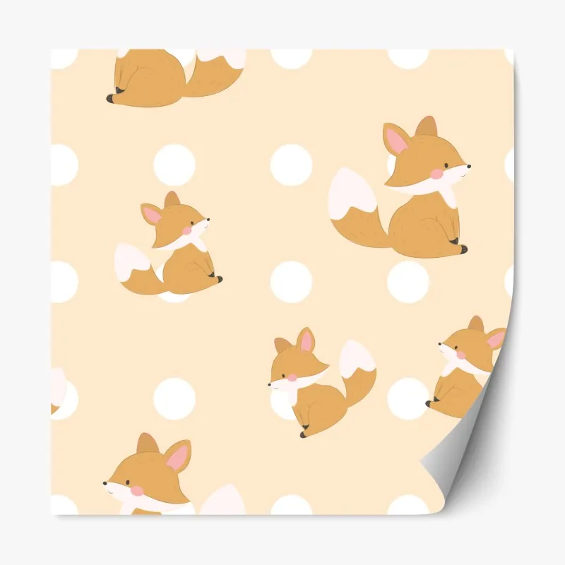 Naklejka repozycjonowalna wiosenna łąka dmuchawców – Wallissimo®