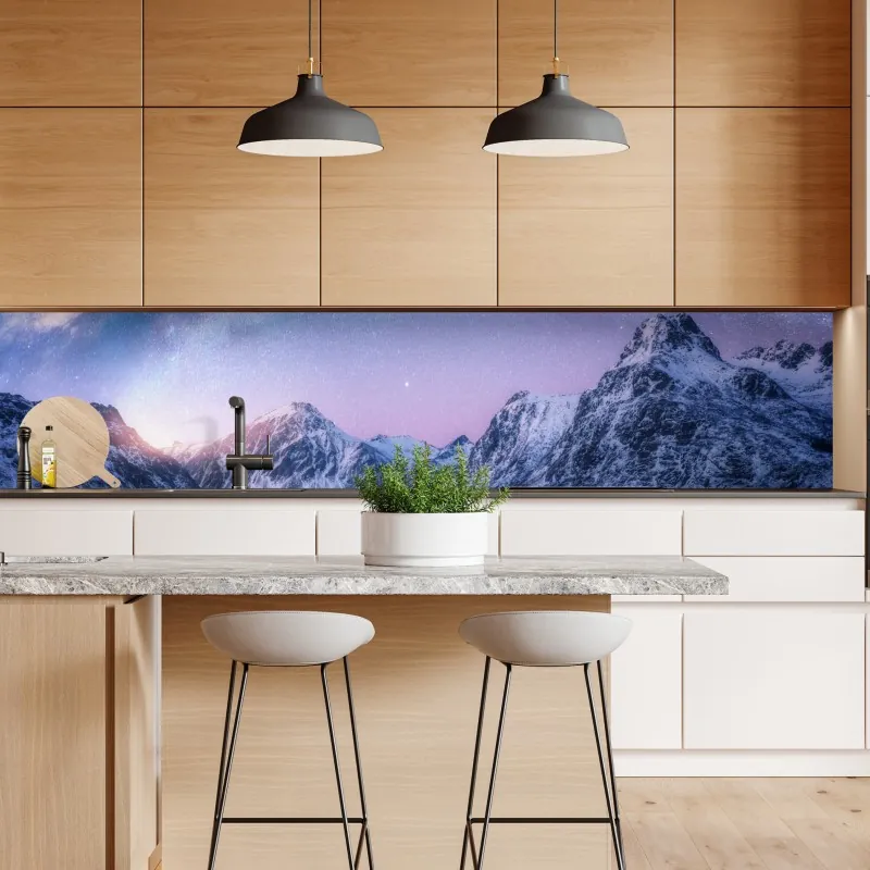 Naklejka repozycjonowalna Stambuł z Błękitnym Meczetem o zachodzie słońca – Wallissimo®