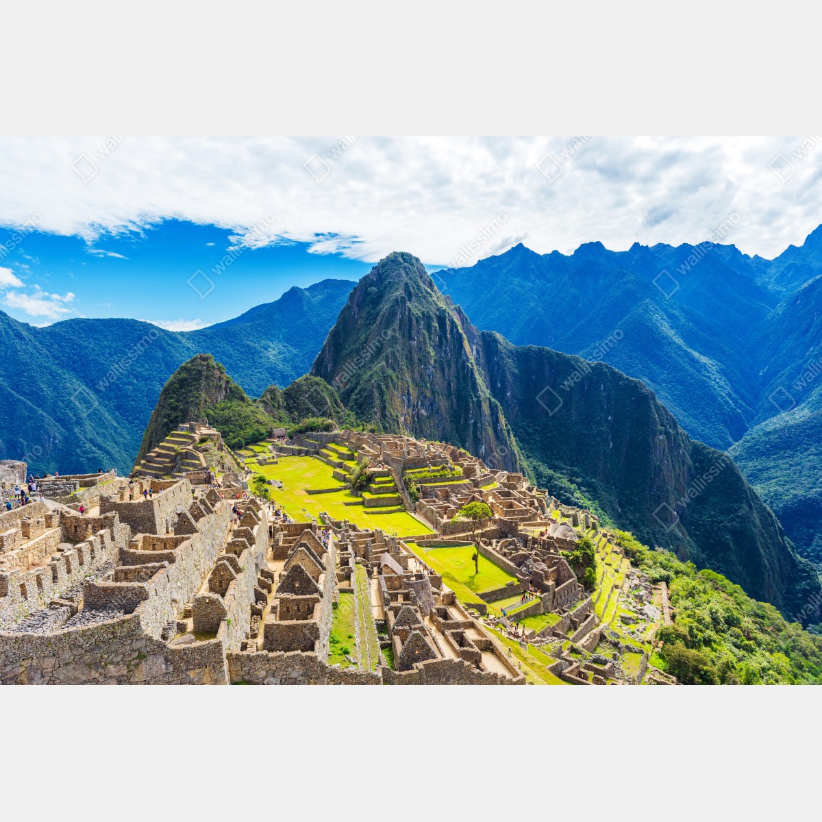 Naklejka repozycjonowalna Machu Picchu starożytna cytadela Andów – Wallissimo® Naklejka repozycjonowalna Machu Picchu starożytna cytadela Andów – Wallissimo®