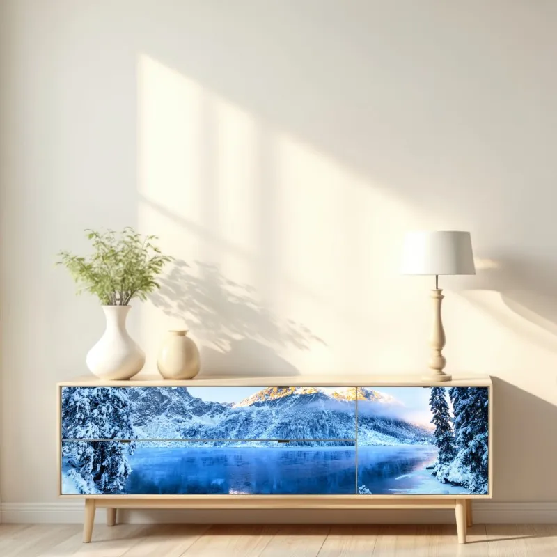 Naklejka repozycjonowalna miękka beżowa tekstura marmuru – Wallissimo®