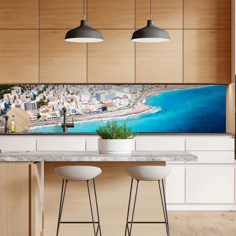 Naklejka repozycjonowalna Pawilon Tengwang o wschodzie słońca – Wallissimo®