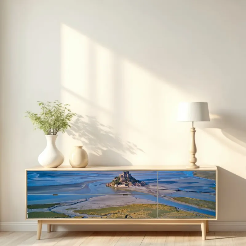 Naklejka repozycjonowalna żywe tropikalne kwiaty heliconia – Wallissimo®