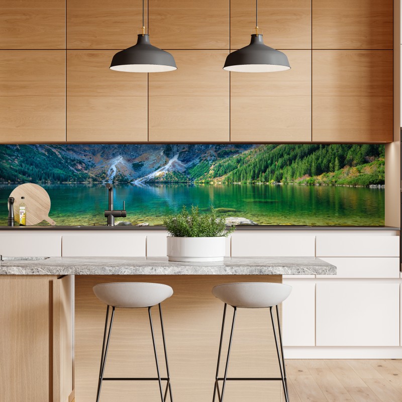 Naklejka repozycjonowalna Morskie Oko zielone jezioro w Tatrach – Wallissimo® Naklejka repozycjonowalna Morskie Oko zielone jezioro w Tatrach – Wallissimo®