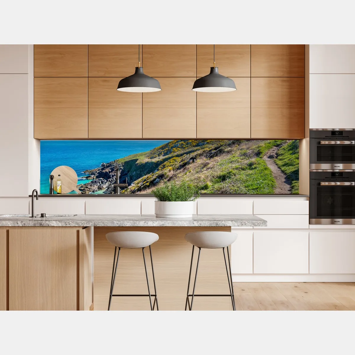 Naklejka repozycjonowalna ścieżka wybrzeżna do Hor Point, St Ives – Wallissimo® Naklejka repozycjonowalna ścieżka wybrzeżna do Hor Point, St Ives – Wallissimo®