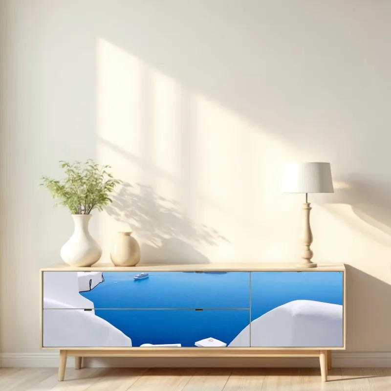 Naklejka repozycjonowalna portret studyjny czarnego labradora – Wallissimo®