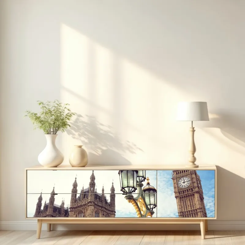 Naklejka repozycjonowalna czarny marmur z białymi żyłkami – Wallissimo®