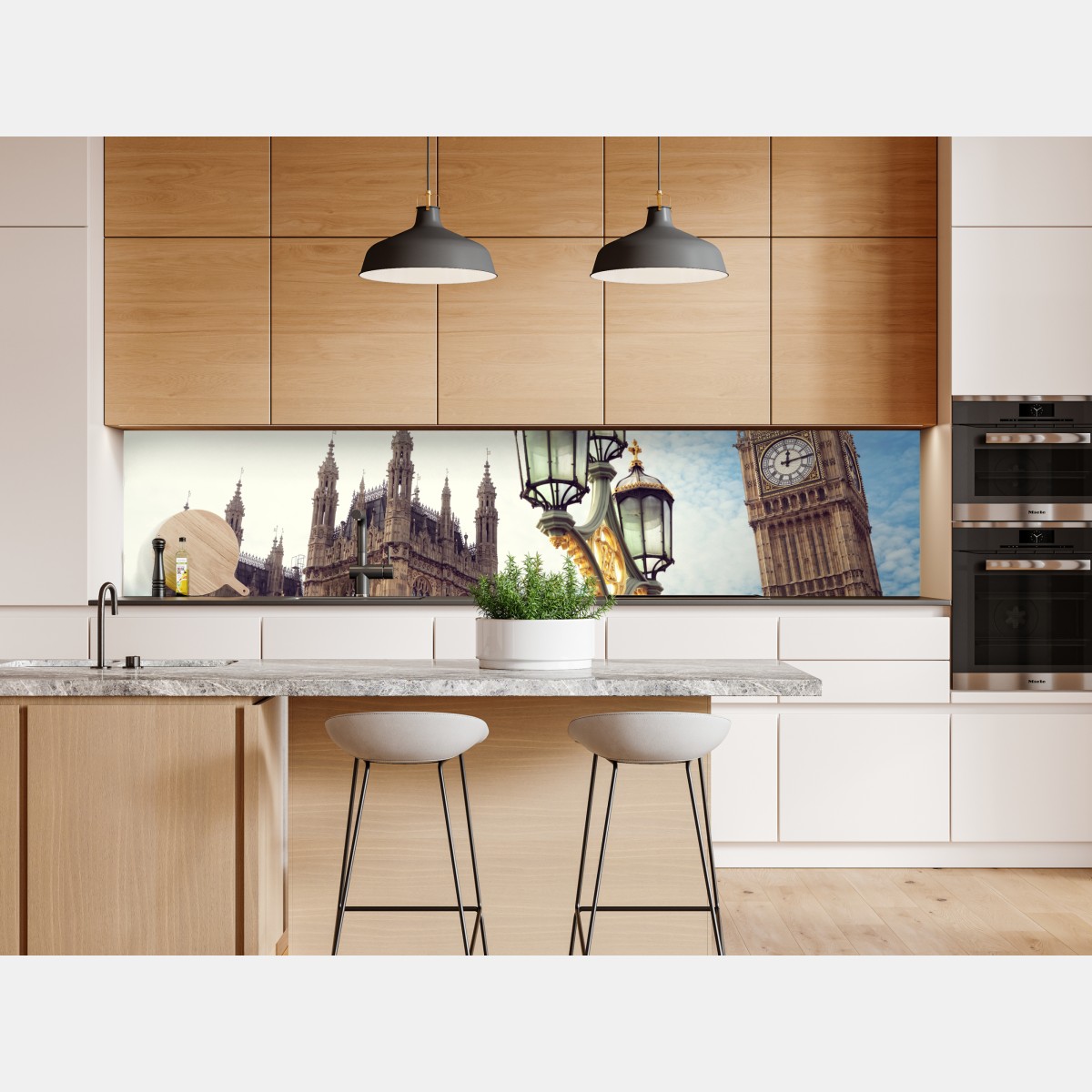 Naklejka repozycjonowalna Big Ben i Pałac Westminsterski w Londynie – Wallissimo® Naklejka repozycjonowalna Big Ben i Pałac Westminsterski w Londynie – Wallissimo®