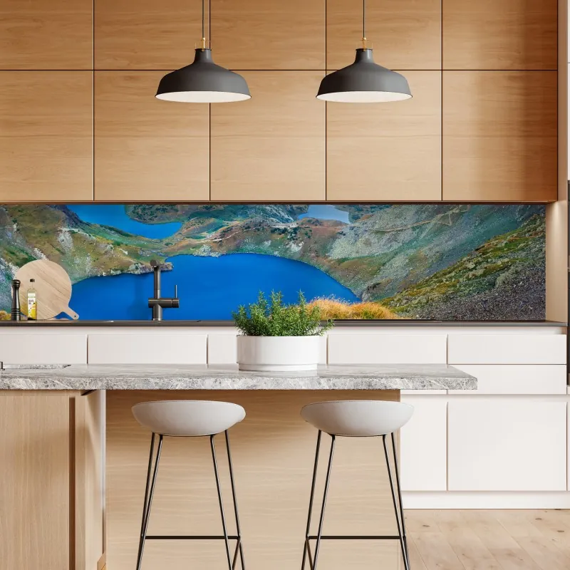 Naklejka repozycjonowalna odrzutowiec na pasie startowym o zachodzie słońca – Wallissimo®