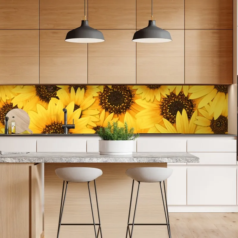 Naklejka repozycjonowalna perspektywa Mostu Brooklyńskiego w monochromie – Wallissimo®