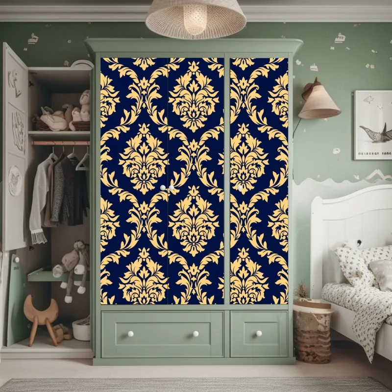 Naklejka na szafę tropikalna turkusowa zatoka panorama – Wallissimo®