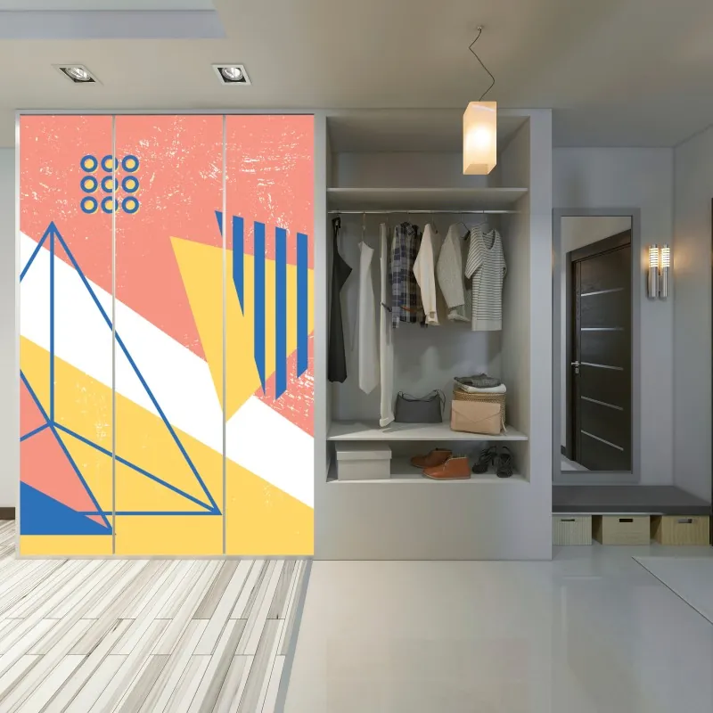 Naklejka na szafę Sanphet Prasat pałac nad jeziorem – Wallissimo®