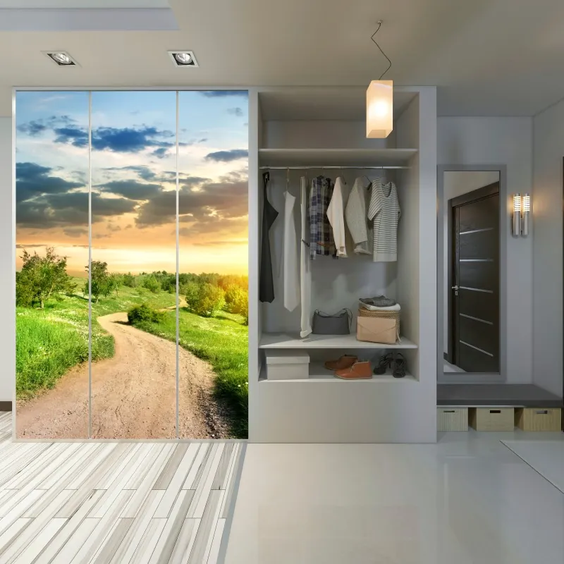 Naklejka na szafę spokojny wodospad Skradinski Buk w Parku Narodowym Krka – Wallissimo®