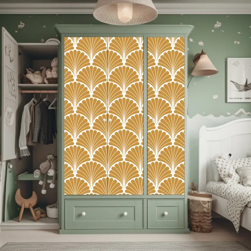 Naklejka na szafę słoneczna uliczka w Brindisi – Wallissimo®