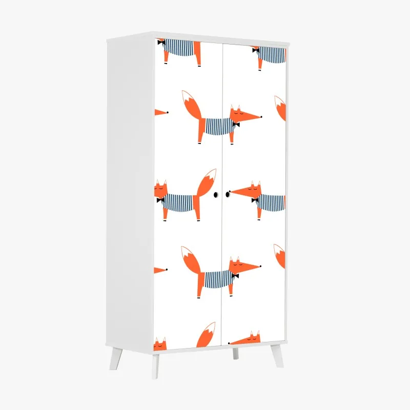 Naklejka na szafę ciemnoszary marmur ze złotymi żyłami – Wallissimo®