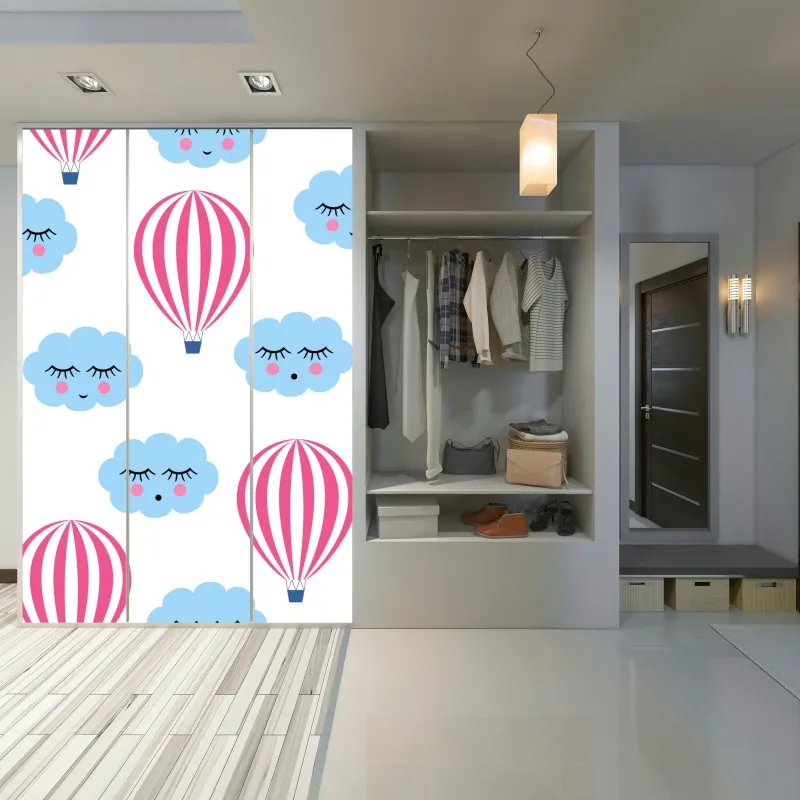 Naklejka na szafę latarnia morska na skalistym wybrzeżu – Wallissimo®