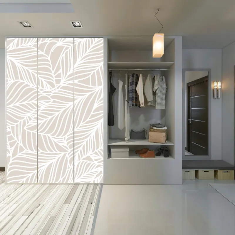 Naklejka na szafę poranna mgła nad jeziorem Pang Oung, Mae Hong Son – Wallissimo®