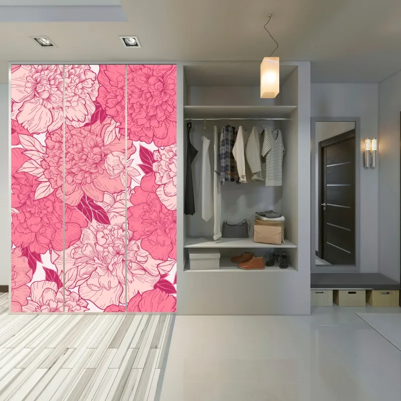 Naklejka na szafę Tadź Mahal odbicie w porannym świetle – Wallissimo®