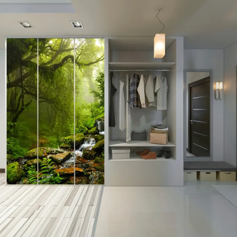 Naklejka na szafę słoneczna uliczka w Brindisi – Wallissimo®