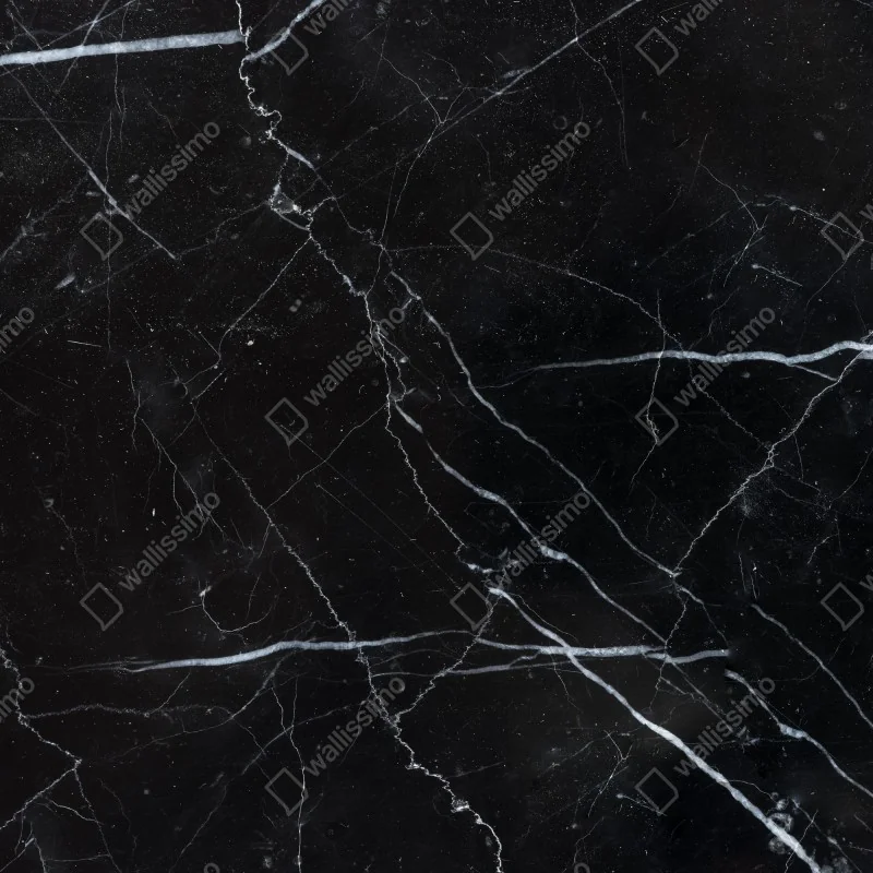 Naklejka na szafę czarny marmur marquina do nowoczesnych wnętrz – Wallissimo® Naklejka na szafę czarny marmur marquina do nowoczesnych wnętrz – Wallissimo®