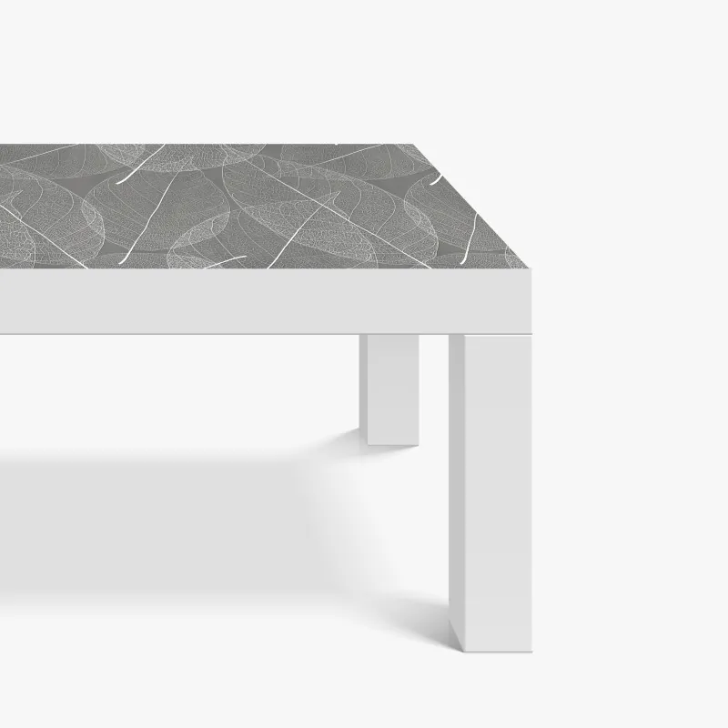 Naklejka na biurko i stół niebieska marmurowa abstrakcja z atramentu alkoholowego – Wallissimo®