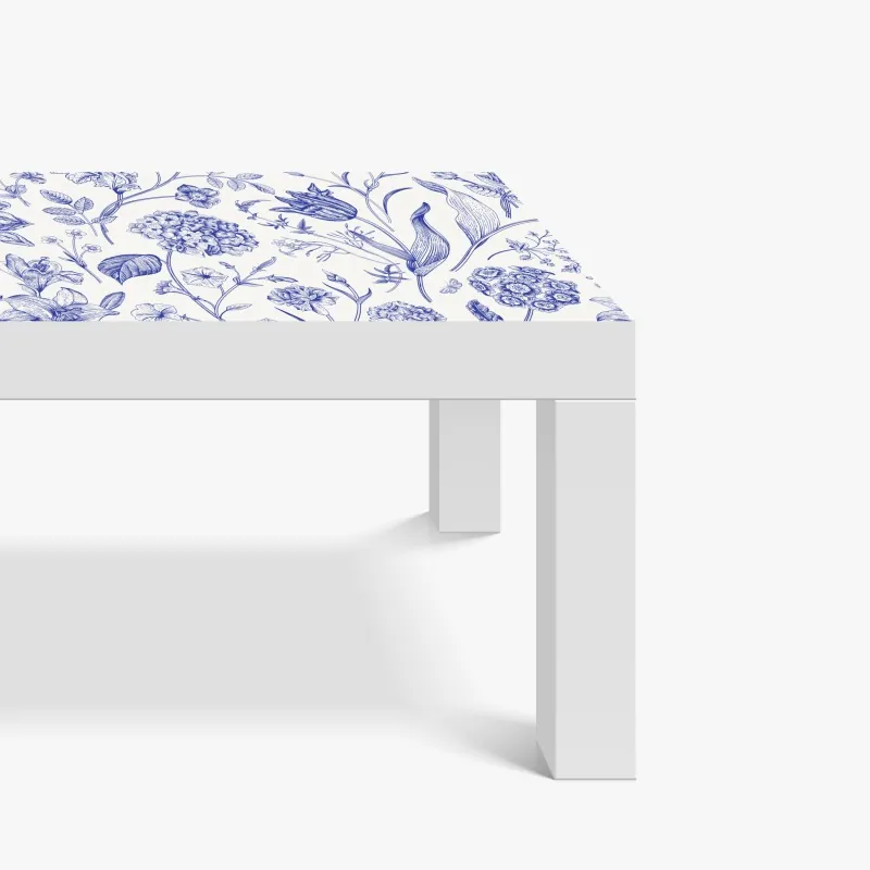 Naklejka na biurko i stół botaniczny wzór z cytrynami – Wallissimo®