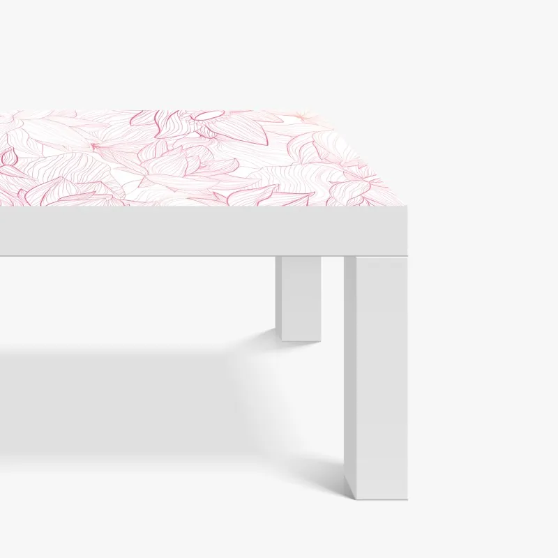 Naklejka na biurko i stół ciepły wzór drewnianych lameli na ścianę – Wallissimo®