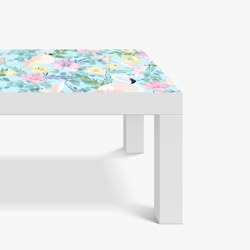 Naklejka na biurko i stół złota panorama zachodu słońca nad plażą z Górą Stołową – Wallissimo®