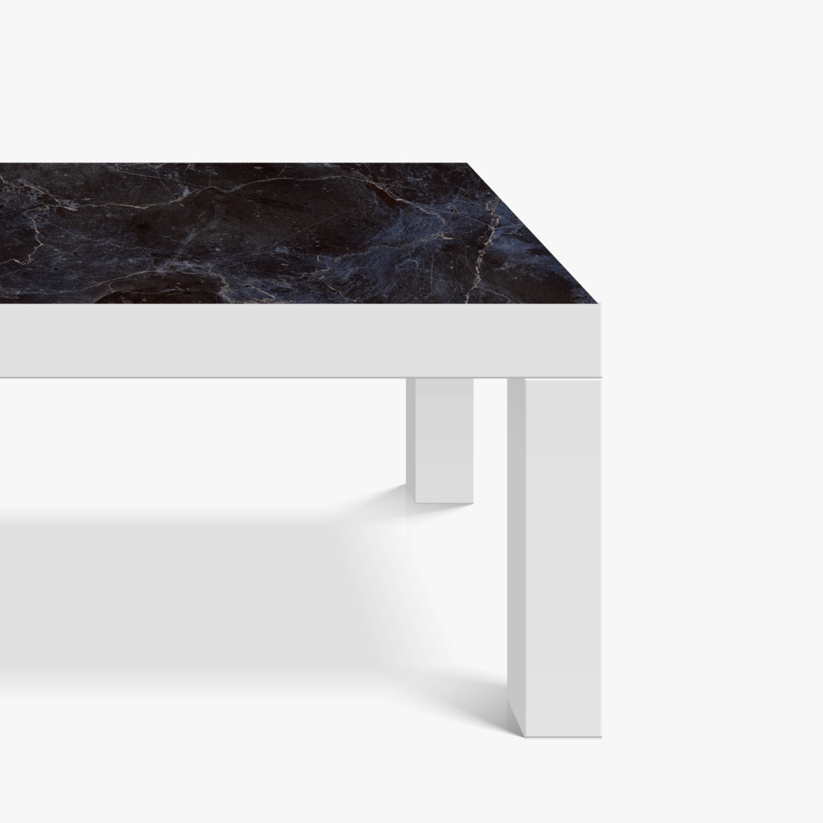 Naklejka na biurko i stół ciemna faktura marmuru z niebieskimi żyłkami – Wallissimo® Naklejka na biurko i stół ciemna faktura marmuru z niebieskimi żyłkami – Wallissimo®