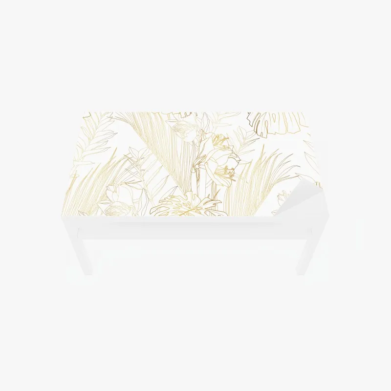 Naklejka na biurko i stół słoneczna zielona łąka o wschodzie – Wallissimo®