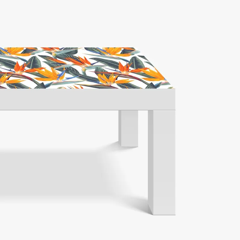 Naklejka na biurko i stół spokojna zielona ścieżka leśna – Wallissimo®