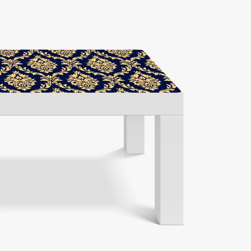 Naklejka na biurko i stół zimowy spokój w Hallstatt — alpejska wioska nad jeziorem – Wallissimo®