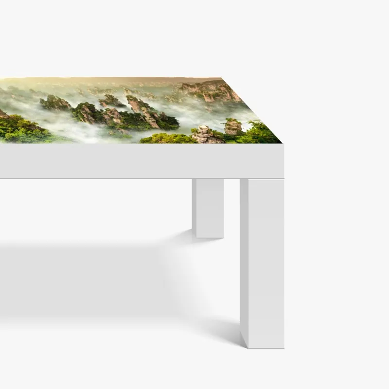 Naklejka na biurko i stół wiosenna łąka dmuchawców – Wallissimo®