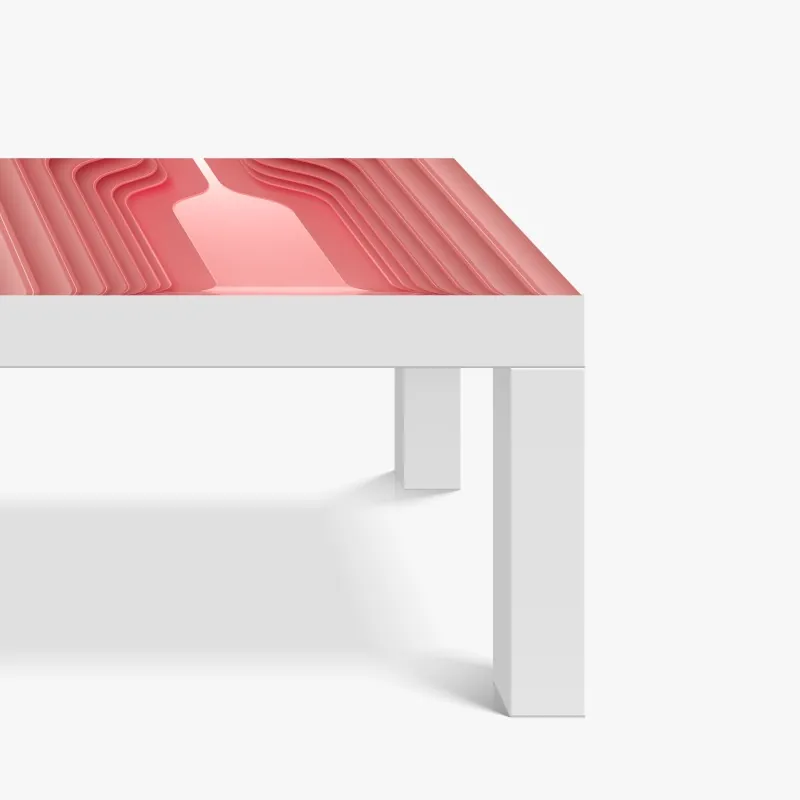 Naklejka na biurko i stół botaniczny wzór z cytrynami – Wallissimo®