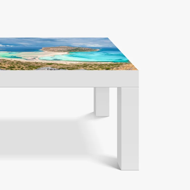 Naklejka na biurko i stół Balos Lagoon, Kreta panoramiczny widok na plażę – Wallissimo® Naklejka na biurko i stół Balos Lagoon, Kreta panoramiczny widok na plażę – Wallissimo®