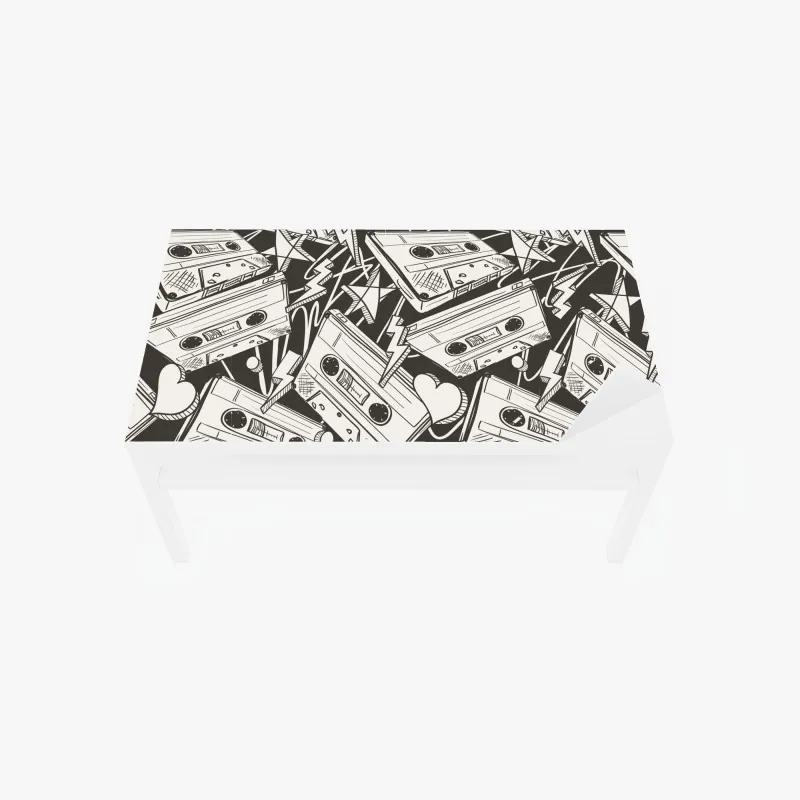 Naklejka na biurko i stół turkusowe fale morskie – Wallissimo®