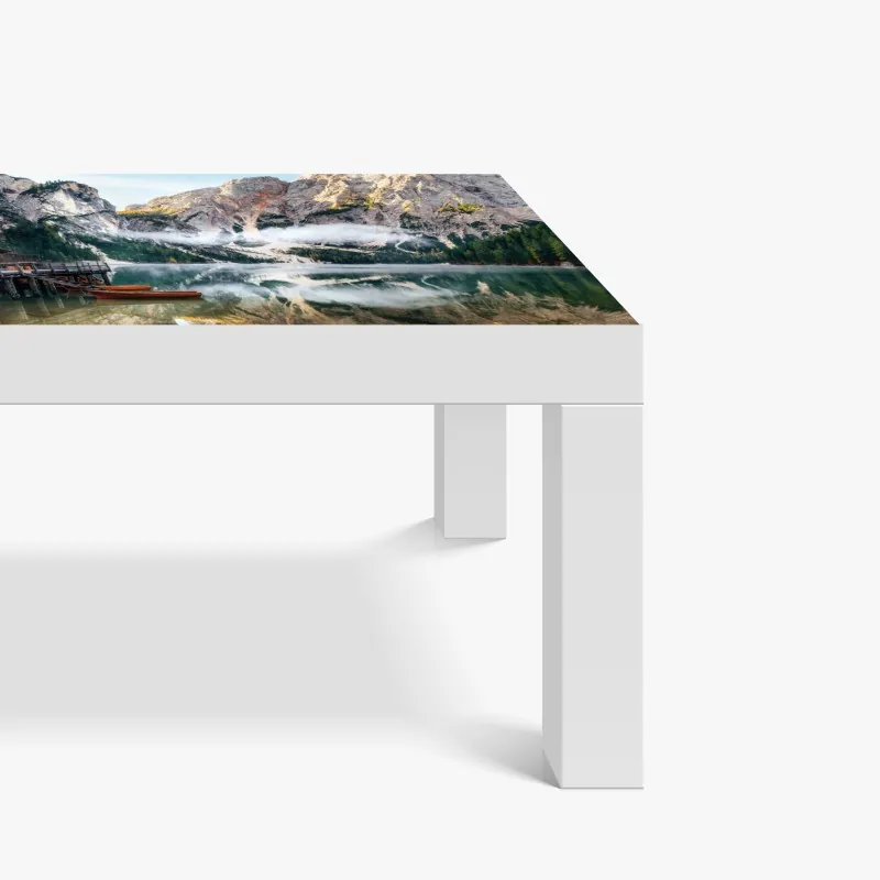 Naklejka na biurko i stół łodzie longtail na turkusowej plaży w Phuket – Wallissimo®