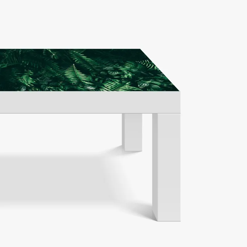 Naklejka na biurko i stół spokojny zimowy pejzaż górski nad zamarzniętym jeziorem – Wallissimo®