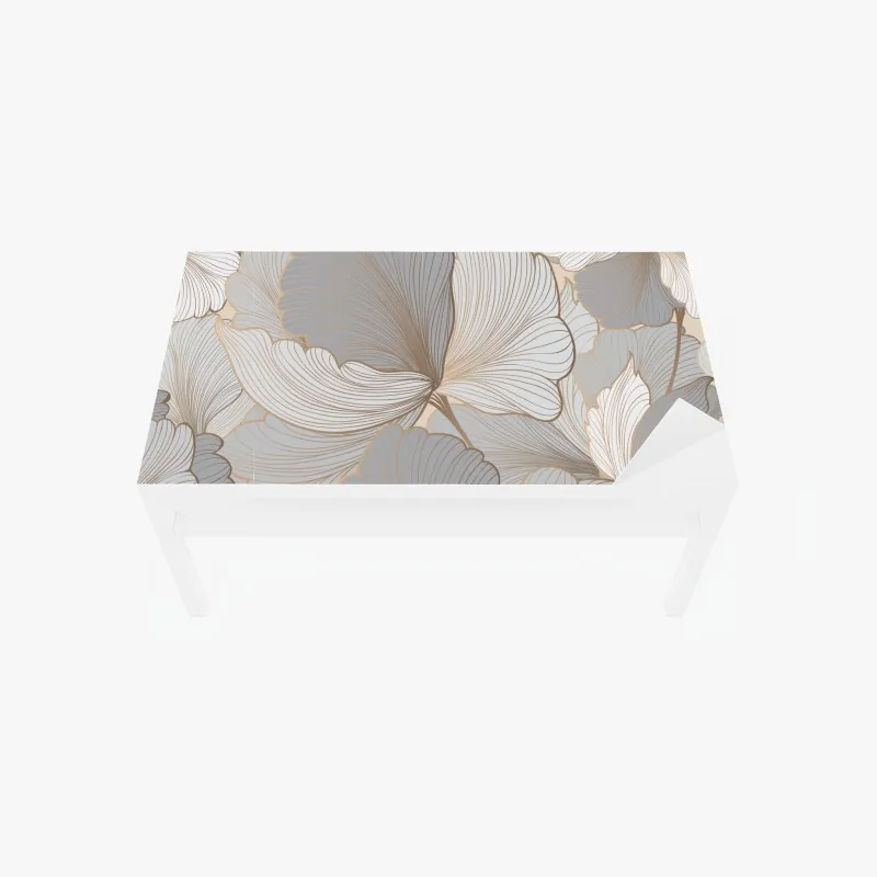 Naklejka na biurko i stół eteryczna fioletowa abstrakcja marmurowa – Wallissimo®