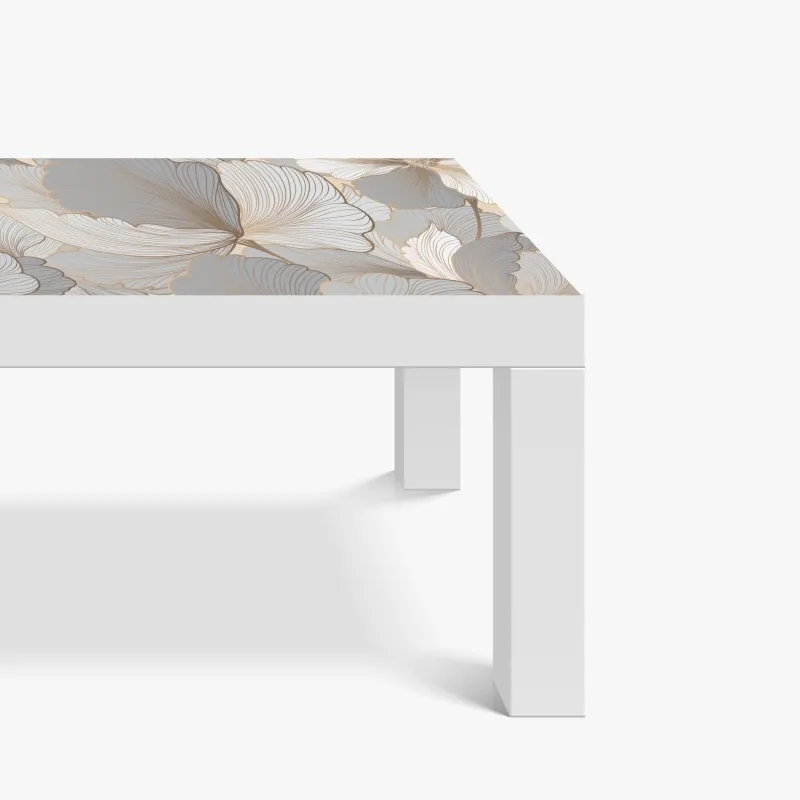 Naklejka na biurko i stół eteryczna fioletowa abstrakcja marmurowa – Wallissimo®