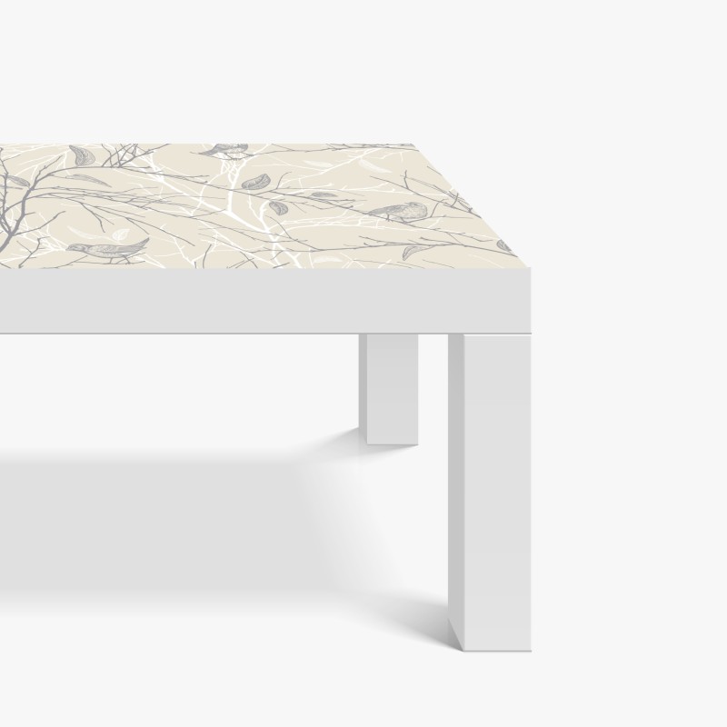 Naklejka na biurko i stół zbliżenie czerwonej dalii – Wallissimo®