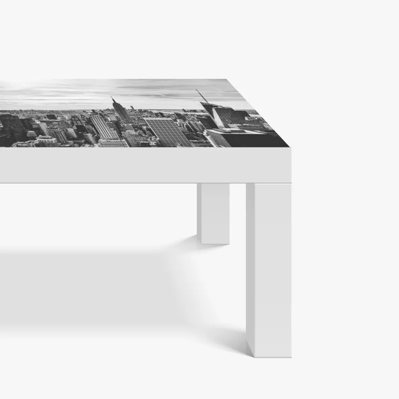 Naklejka na biurko i stół akwarelowy wzór z ptakami i różami – Wallissimo®