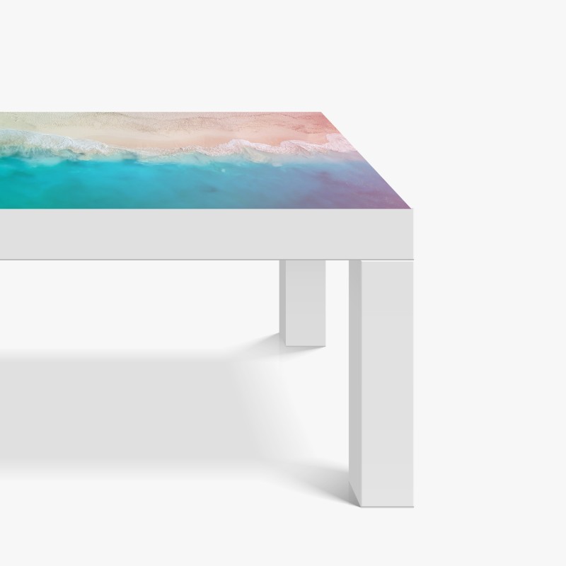 Naklejka na biurko i stół mglisty poranek nad Val d'Orcia – Wallissimo®