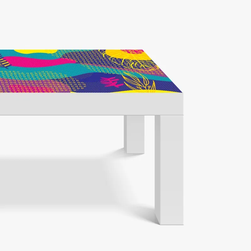 Naklejka na biurko i stół żywe łubinowe łąki przy Vestrahorn, Islandia – Wallissimo®